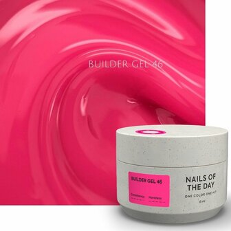 Builder gel van Nails Of The Day in de kleur 'Builder Gel 46-' - roze kleur