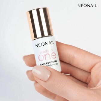 gelpolish in de kleur 'Soft Beige ' van NEONAIL - beige tint- Ready In One collection