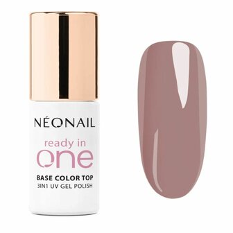 gelpolish in de kleur 'Dusty Rose' van NEONAIL - Ready In One collection - bruine tint