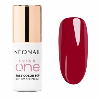 Gelpolish kleur 'Berry Red' van NEONAIL - Ready in One collectie