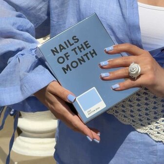 Color Of The Month  July 26 van NAilS Of The Day 'Odesa' - blauwe tint