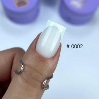 builder gel mousse van DNKa' in de kleur '0002' - witte kleur