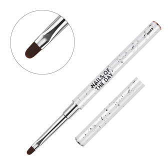 NAILSOFTHEDAY Brush Oval, 9mm