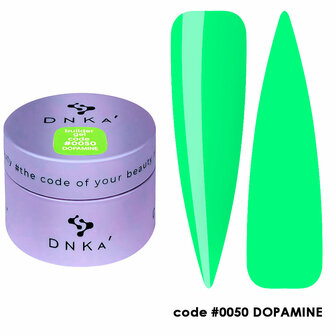 groene builder gel van DNKa' in de kleur '0050 Dopamine ' 