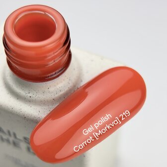 gelpolish van Nails Of The Day in de kleur 'Carrot' - oranje herfst tint