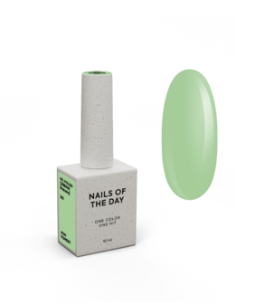 gelpolish van Nails Of The Day in de kleur 'Cabbage' - groene herfst tint