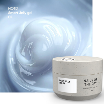 NOTD  Jelly Gel 02 - witte kleur