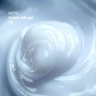 NOTD  Jelly Gel 02 - witte kleur