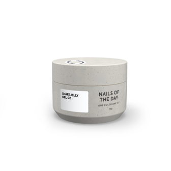 NOTD  Jelly Gel 02 - witte kleur