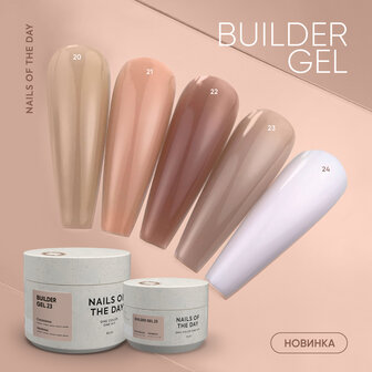 NOTD  Builder Gel 21- 15 ml - bruine tint