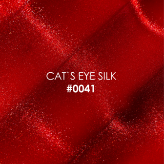DNKa' | Wine Red Cat's Eye Silk  0041