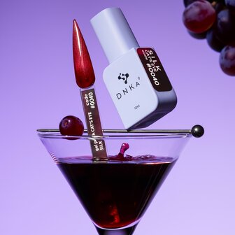 DNKa' | Wine Red Cat's Eye Silk  0040