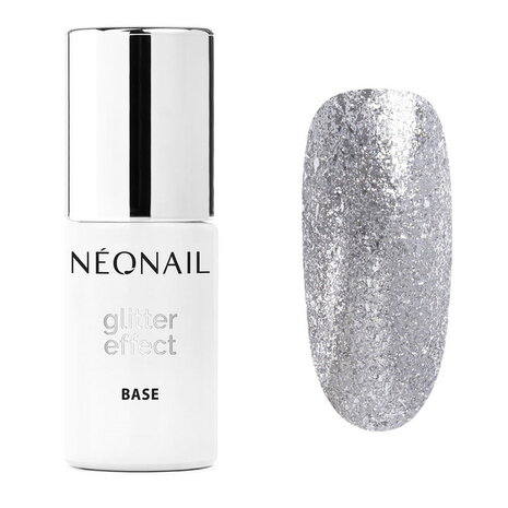 Glitter Effect Base - Silver Twinkle