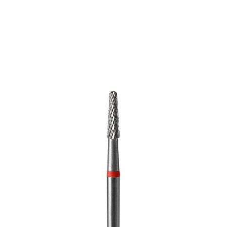  Carbide Nail Drill Bit, "Cone" Red, Diameter 2.3 Mm / Working Part 8 Mm