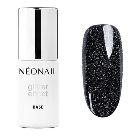Glitter Effect Base - Black Shine- NEONAIL
