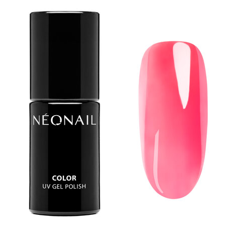 Semi-transparante gelpolish in de kleur 'Underwater Ballet' - rode tint van NEONAIL 