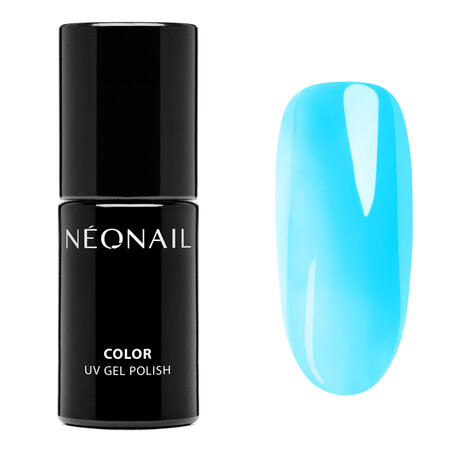 NEONAIL semi-transparante gelpolish Ocean Glaze - blauwe zomer tint 