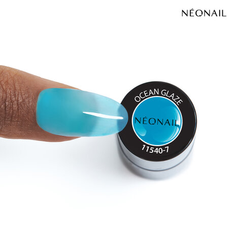 NEONAIL semi-transparante gelpolish Ocean Glaze - blauwe zomer tint 