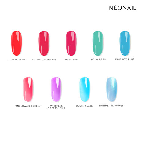 Jewels of the sea - zomer gelpolish collection van NEONAIL