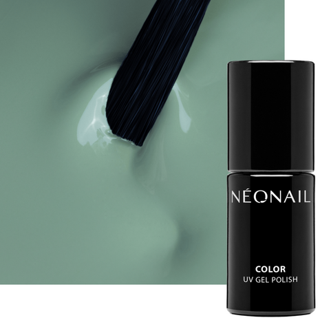 gelpolish in de kleur 'Think Happy ' van NEONAIL - groene tint