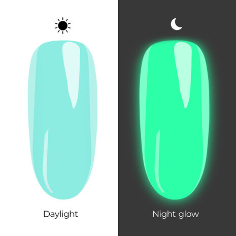 gelpolish in de kleur 'Electric Groove' - groene zomerse tint van NEONAIL