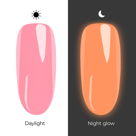 gelpolish in de kleur 'Radiant Heat' - zomerse roze tint van NEONAIL