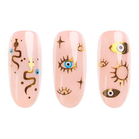 Nailart Sticker - Boho Gold