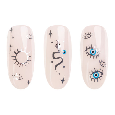 Nailart Sticker - Boho Silver