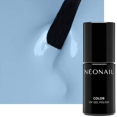 gelpolish in de kleur 'Sweet Paradise ' van NEONAIL - licht blauwe tint 