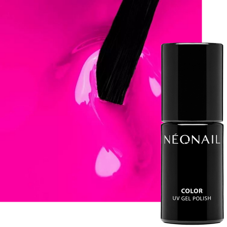 gelpolish in de kleur 'Neon Pink' van NEONAIL - neon roze tint