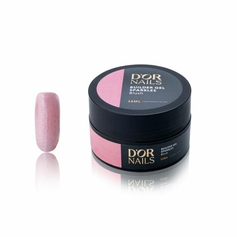 D'Or Nails - Builder Gel Sparkles BLUSH