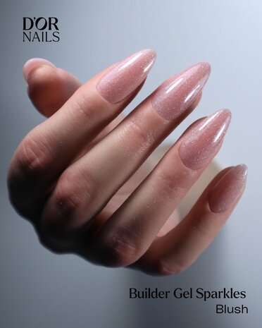 D'Or Nails - Builder Gel Sparkles BLUSH