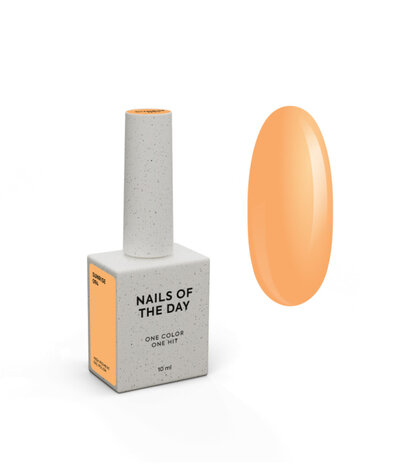 Sunrise Gelpolish NOTD - pastel oranje tint