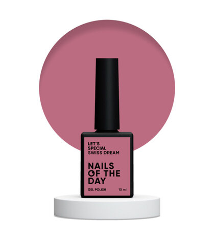 Let's special Swiss Dream Gelpolish NOTD - roze tint