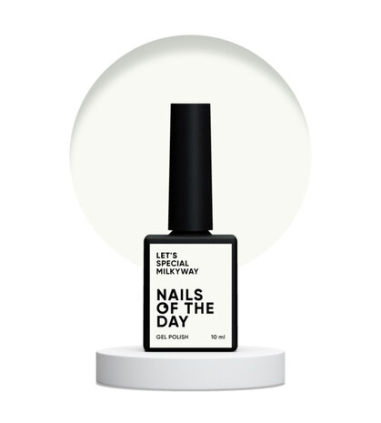Let's special Milkyway Gelpolish NOTD - witte tint