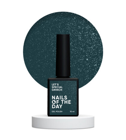 Let's special Grinch Gelpolish NOTD - donker groene tint