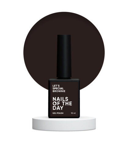 Let's special Brownie Gelpolish NOTD - bruine tint