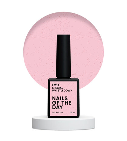 Let's special Whistledown Gelpolish NOTD - licht roze tint