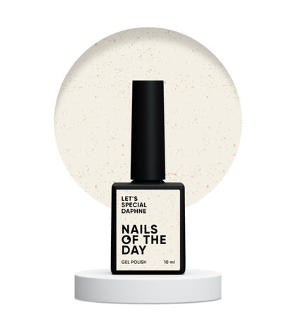 Let's special Daphne Gelpolish NOTD - witte tint