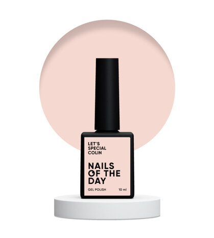 Let's special Colin Gelpolish NOTD - nude tint