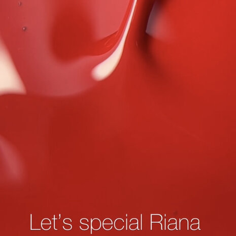 Let's special Riana Gelpolish NOTD - rode tint