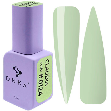 DNKa' Gel Polish Color 0124  - pastel groene tint