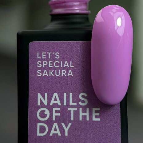 Let's special Sakura Gelpolish NOTD