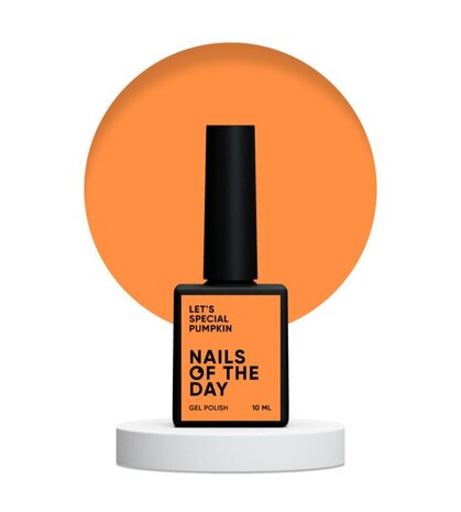 Let's special Pumpkin Gelpolish NOTD