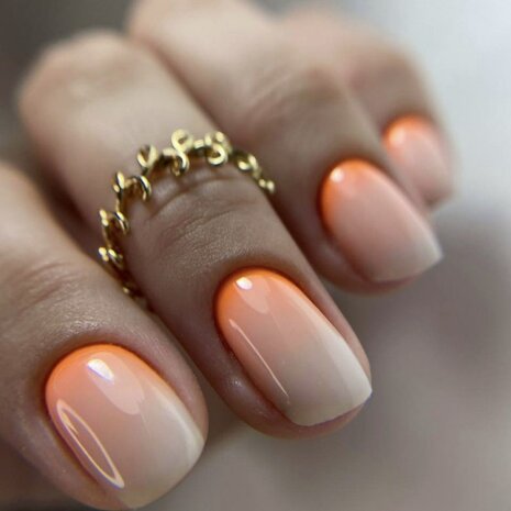 Let's special Orange Gelpolish NOTD