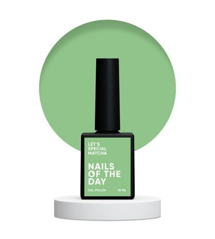 Let's special Matcha Gelpolish NOTD