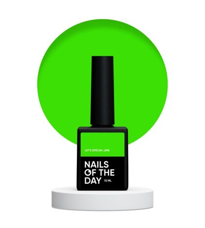 Let's special Lime Gelpolish NOTD