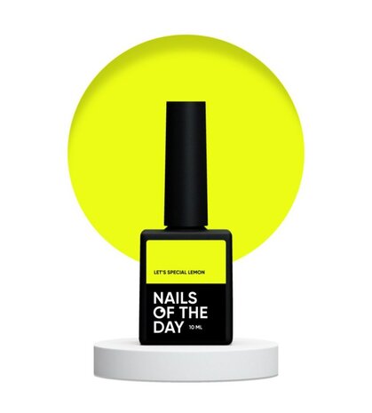 Let's special Lemon Gelpolish NOTD