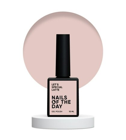 Let's special Latte Gelpolish NOTD