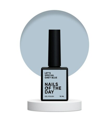 Let's special Grey Blue Gelpolish NOTD